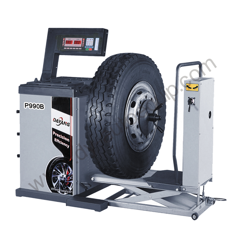 DY-P990B Rim diameter 10'-24' tire balancing machine