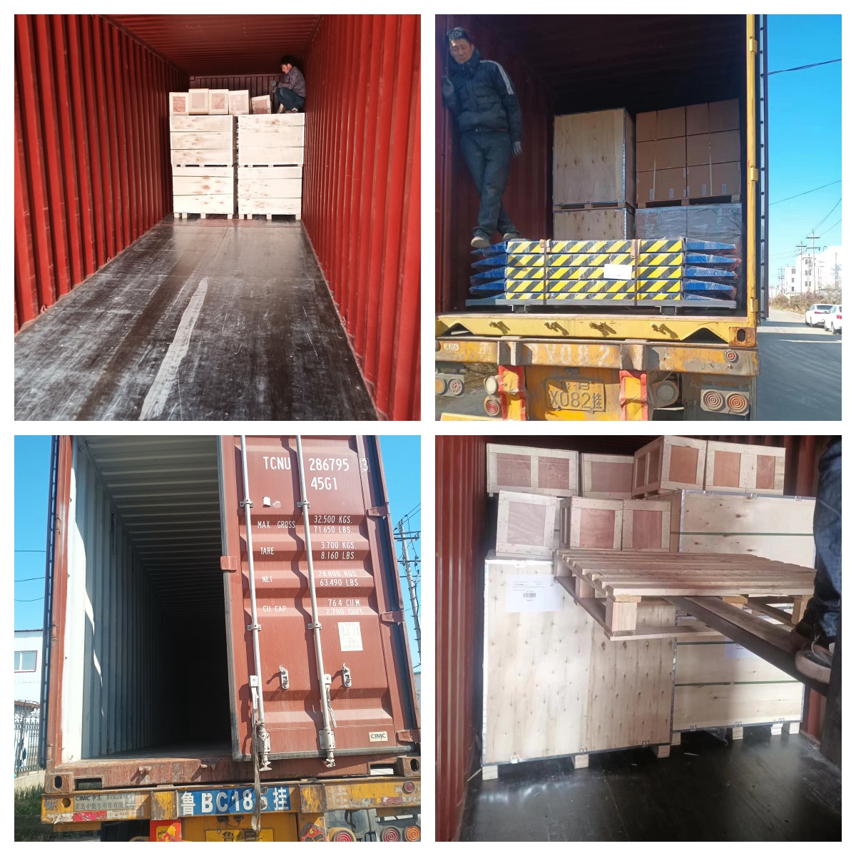 DY-QJY4.0SAB scissor car lift 18 units、Midrise scissor car lift 35 units、Corrector 50 units to Saudi Arabia