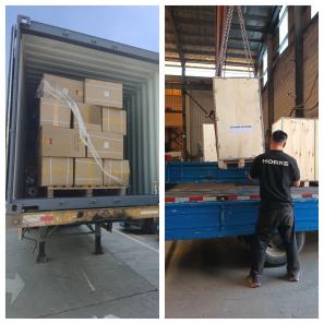 The machines ordered by the Romanian distributor are ready for shipment