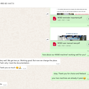 Feedback from customers in Turkmenistan