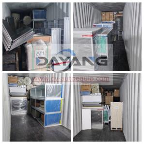 A customer from Burkina Faso ordered an automatic cleaning machine