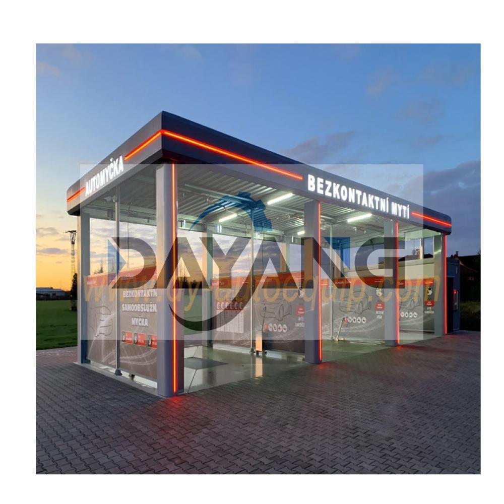 Coins payment self service car washing station