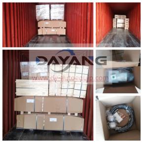 A customer from Saudi Arabia ordered a batch of car lifts