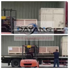 A customer from Poland ordered a mobile truck car wash machine