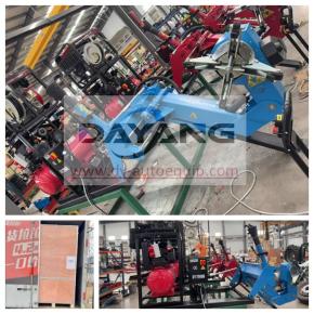 An Israeli customer ordered a batch of tire changer machines