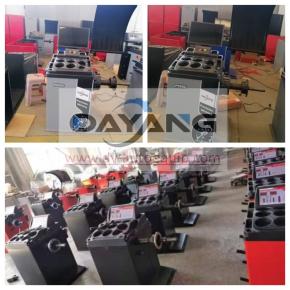 A customer from South Korea ordered a batch of balancing machines