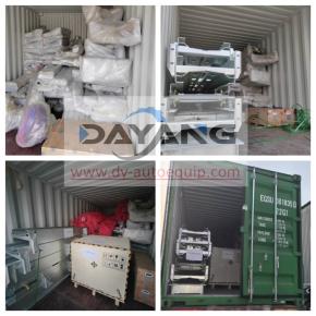 A customer from Indonesia ordered a channel car wash machine